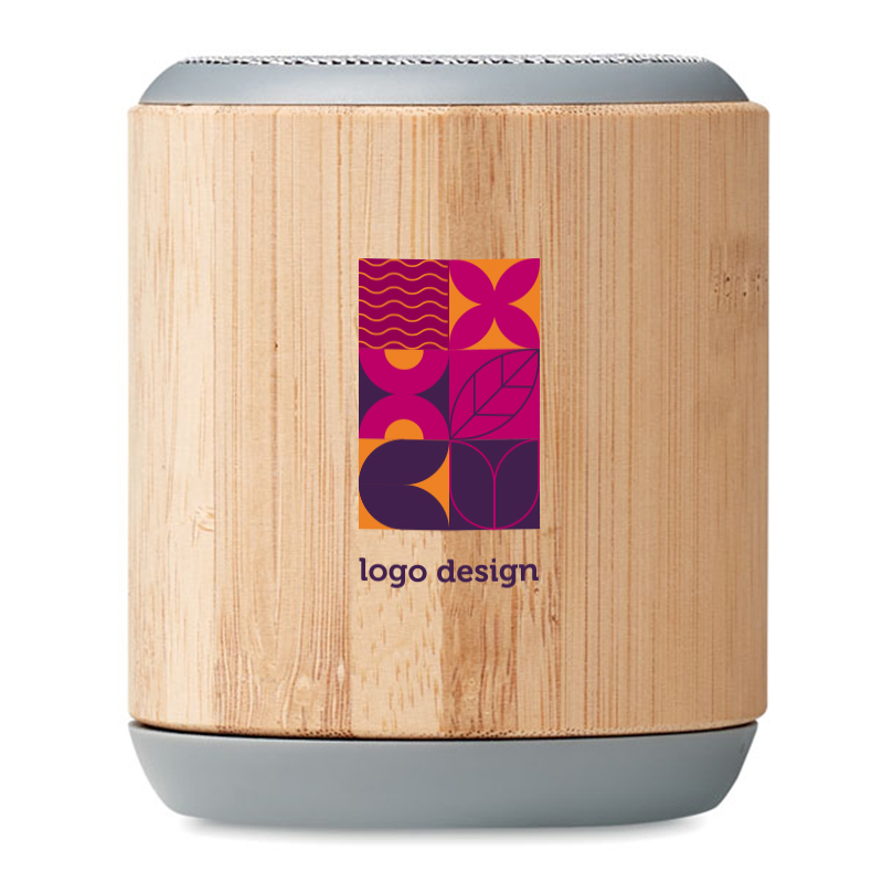 Wireless speaker bamboo
